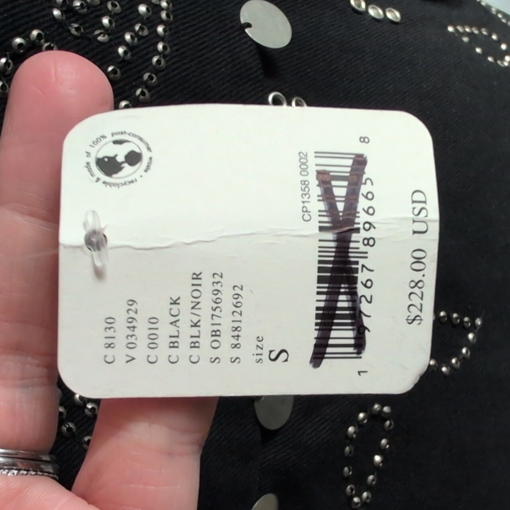 Free People Seven Wishes Black Mini Dress NWT - Picture 8 of 12